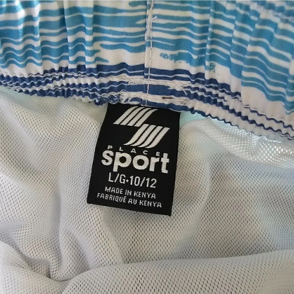 Children's Place Sport Shark Swim Trunks